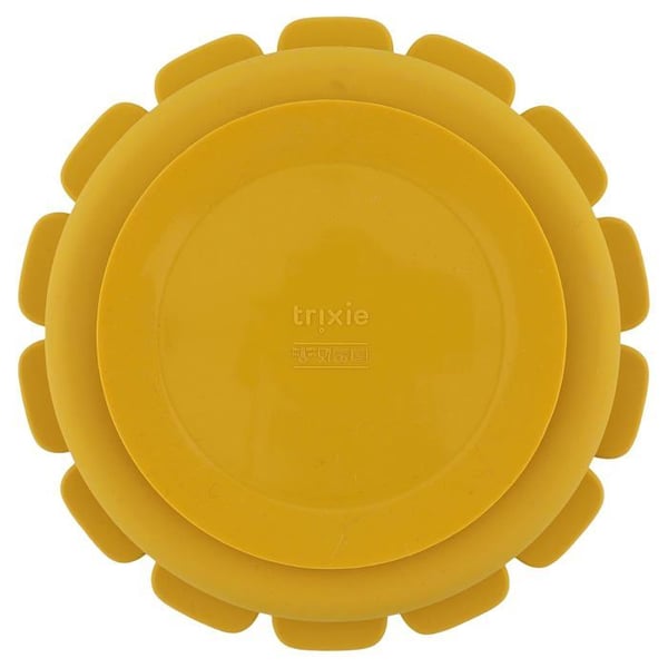 Tallrik med silikon sugkopp och fack - Mr Lion