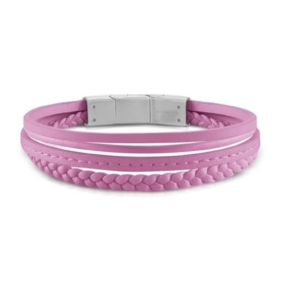 GUESS Armband JUMB01345JWSTFCT-U Steel Man Rosa