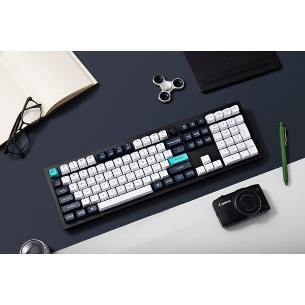 Gamingtangentbord - KEYCHRON - Q6 Max - RGB-bakgrundsbelyst - Gateron Banana-switchar - Trådlös