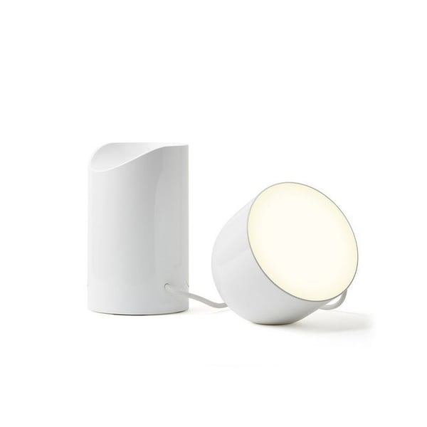 Lexon Design LED-lampa portabel ORBE - Blank vit