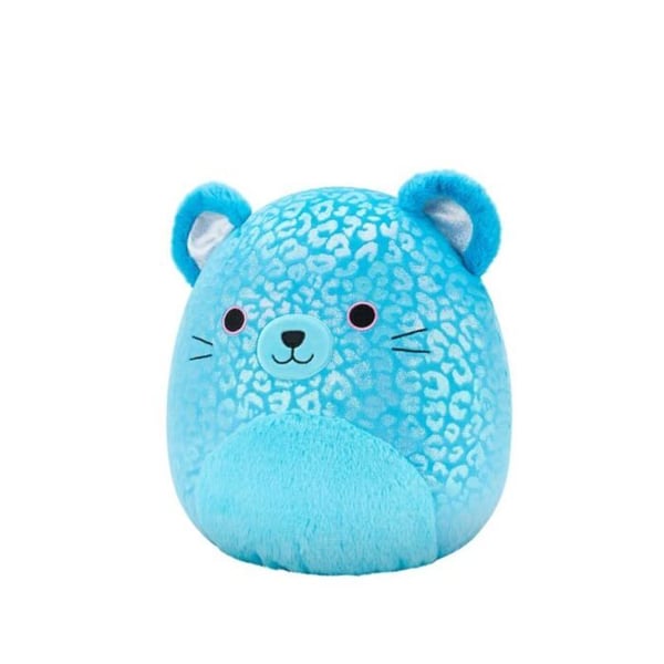 Peluche - Jazwares - Squishmallows SQCR07674 - Blå Jaguar Kista - 30 cm - Supersoft