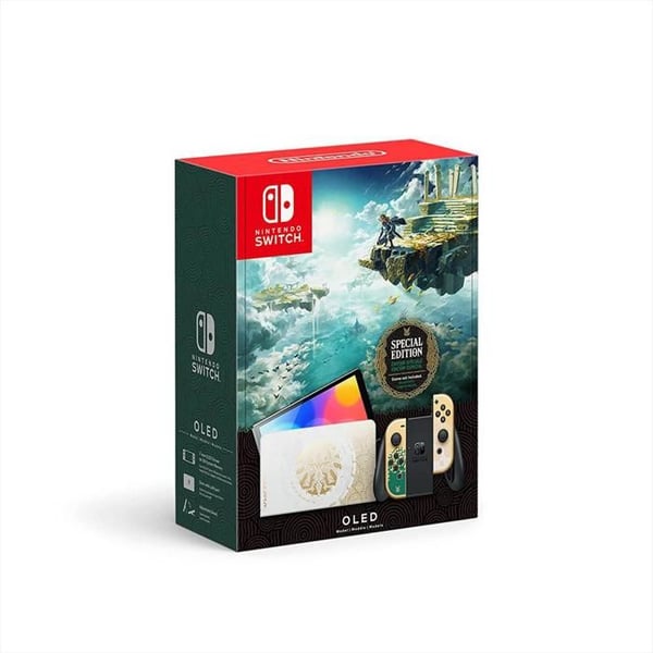 Nintendo Switch Oled The Legend Of Zelda Tårarna från Kungariket Edition