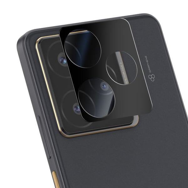 Skivor av härdat glas för Realme GT 7 / 7T Ultra Tunn Stöttålig iMak Svart