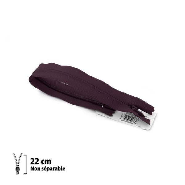 Dragkedja Z41 - osynlig 4mm - 22 cm - 7141881022