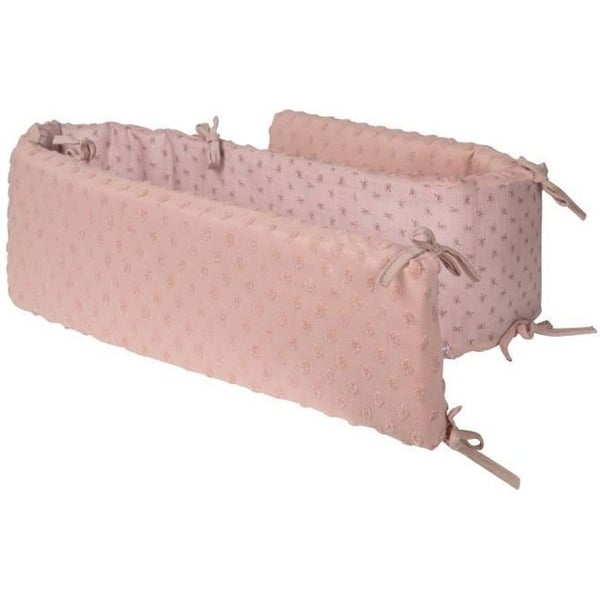 Tour de Lit Bebis ROBA Lil Planet Certifierad GOTS - 170x16 cm - Rosa