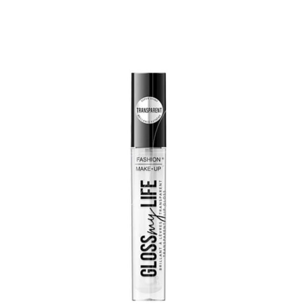 Läppglans - FASHION MAKE UP - GLOSS MY LIFE PURE - blöt effekt - utan glitter - förhöjer läppstiftet