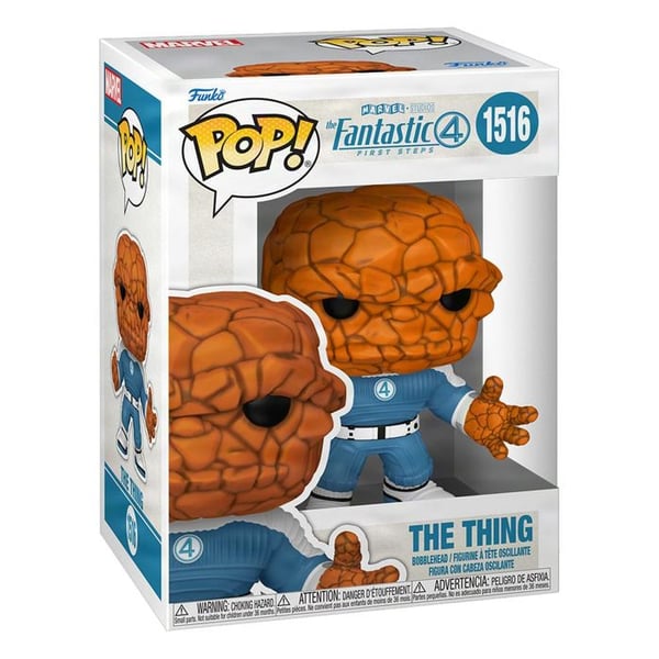 Funko - De Fantastiska Fyra: Första Steg - POP! Figur The Thing 9 cm
