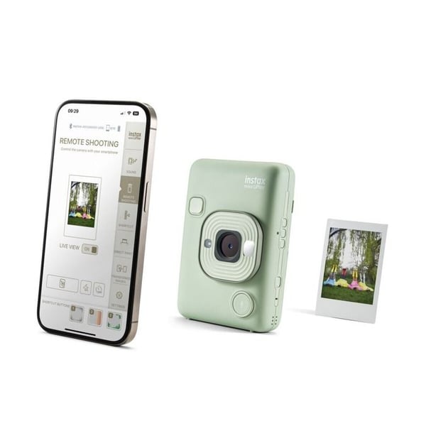 Fujifilm Instax Mini Liplay Instant Camera Green