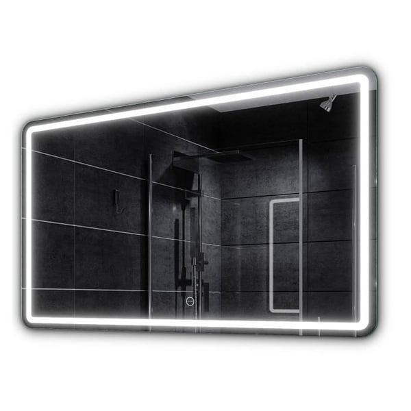 LED Spegel med Touch Switch ALASTA Madrit 130x70 cm