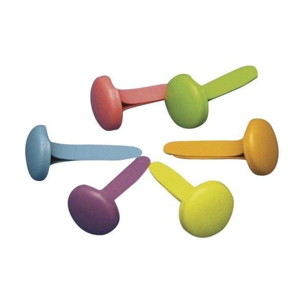 Brads "Rond", blandad, 8 mm ø, blisterförpackning 50 st