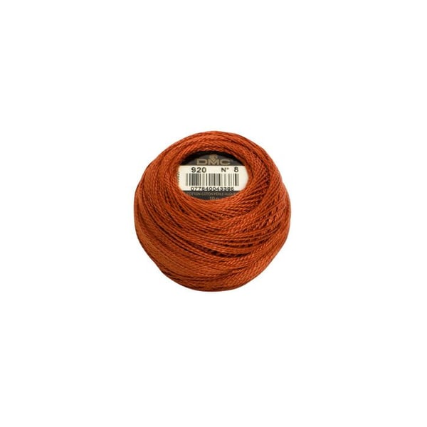 Coton perlé DMC art 116, storlek 8 - nystan 80m - Att 920