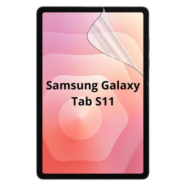 Skyddsskärm för Samsung Galaxy Tab S11 [Pack 2] Ultra Tunn Plastskydd Film Phonillico®