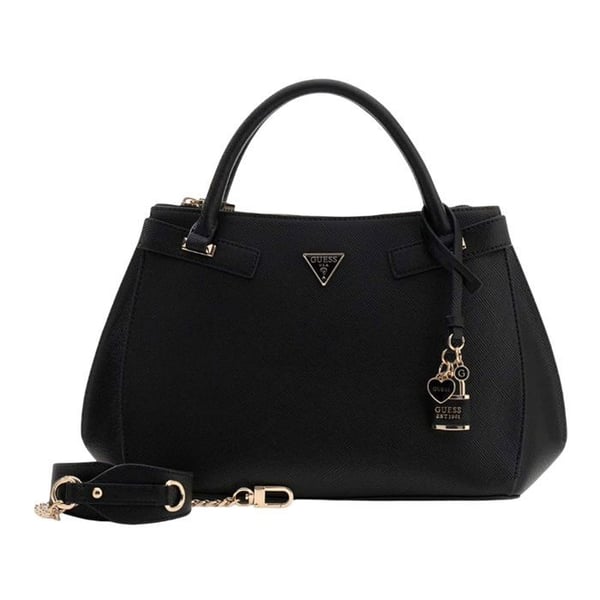 GUESS Svart handväska för kvinnor - Serenova Girlfriend Satchel 333111