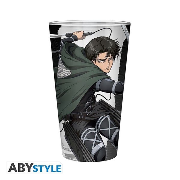 Xxl Glass - Attack On Titan - Levi S4 - 400 Ml