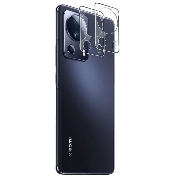 Skyddskamera för Xiaomi 13 Lite [Paket med 2] Härdat Glas Bakre Kameraskydd Film Phonillico®