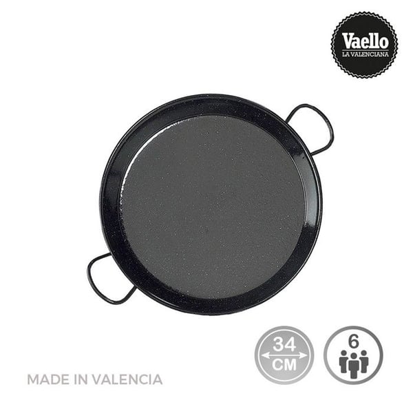 Paella - Vaello - Ø34cm - Induktion - Vitrokeramik - 6 personer Paella - Vaello - Ø34cm - Induktion - Vitrokeramik - 6 personer