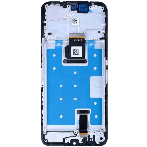 Full LCD Touchscreen for Honor 200 Smart with Integrated Black Chassis