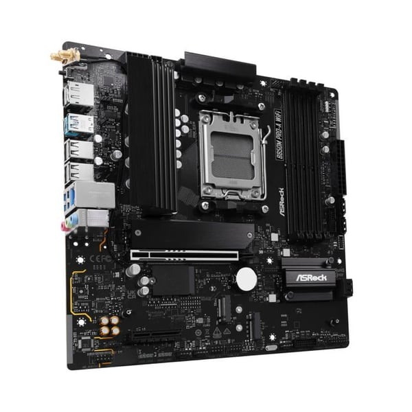 Moderkort - ASROCK - B850M Pro-A - Inbyggt WiFi - Micro ATX - AMD AM5