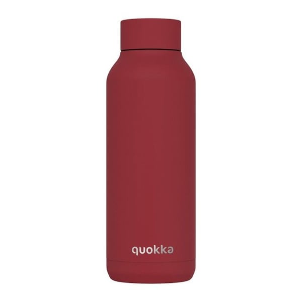 Isolerad flaska - Quokka - 510 ml - Rostfritt stål - Tegelröd - Vakuumisolerad