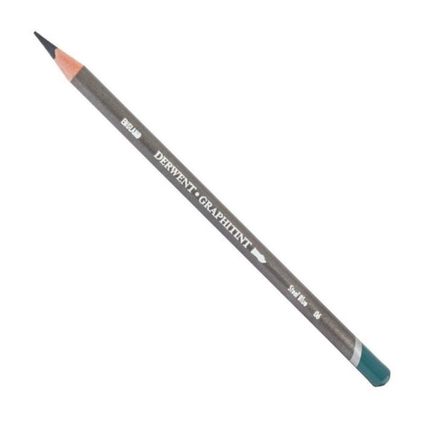 DERWENT - GRAPHITINT - färgkrita med grafitpigment Blå Stål