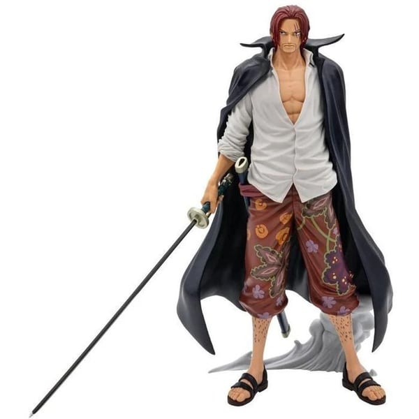 Figur - BANPRESTO - BP89738P - Shanks - 30 cm - Flerfärgad - One Piece
