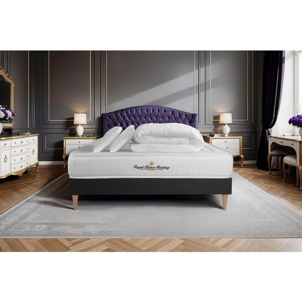 Nottingham Memory Foam 160x200 Madrass och Resårset - Fast - Svart