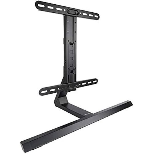 Bordstöd - TOOQ - DB3265F-B - Aluminium - Höjdjusterbar - Skärmar 32"-65"