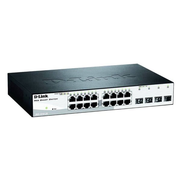 Nätverksapparat - D-LINK - DGS-1210-20/E - Blandad - DGS-1210-20/E - DGS-1210-20/E