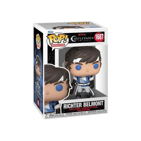 CASTLEVANIA NOCTURNE POP! ANIMATION VINYL FIGURIN RICHTER 9 CM FUNKO