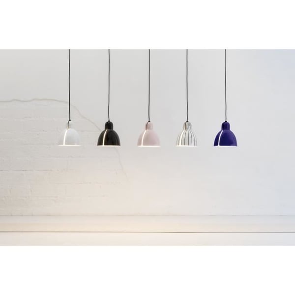 Dome Pendellampa - FARO - Venedig - Koboltblå - Stål och Keramik - E27 - 223 cm
