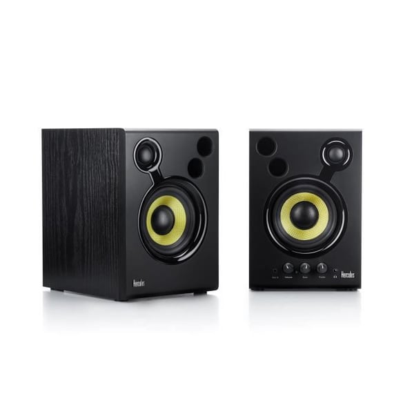 Aktiva monitorhögtalare - HERCULES - DJMONITOR 42 - 2×20W RMS - Woofer 4" - MDF-kabinett 9mm