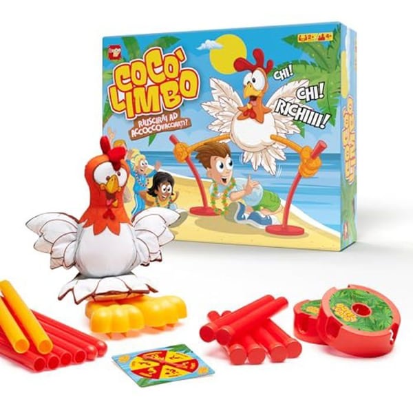 Stemningsspil - Rocco Giocattoli - Coco' Limbo - Multifarvet - Fra 4 år - 2 spillere eller flere