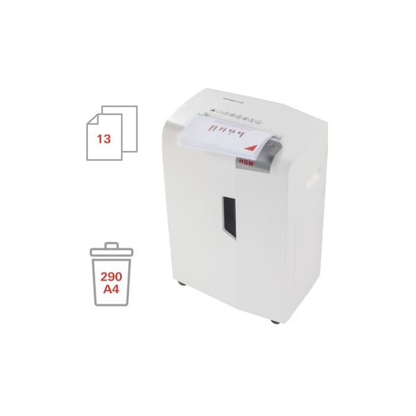 shedstar X13 dokumentförstörare, tvärsnitt: 4 x 37 mm