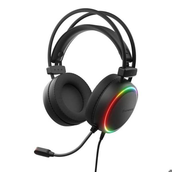 Spelheadset - GENESIS - NEON 613 G2 - Trådbunden - RGB-belysning - Inbyggd mikrofon