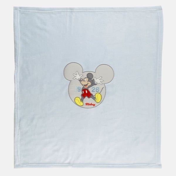 Disney Mickey Mouse fleece spjälsängsset