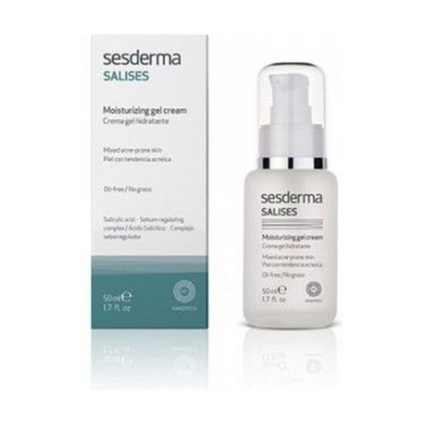 Crème Gel Hydratant - Salises - Normala och Kombinationhud - Utan Parabener - Gelétextur - Salicylsyra