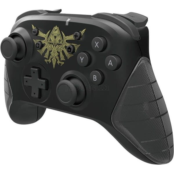 Spelkontroll - Nintendo Switch - The Legend of Zelda - Trådlös - Svart - Horipad - Batteritid 15 h - Hori