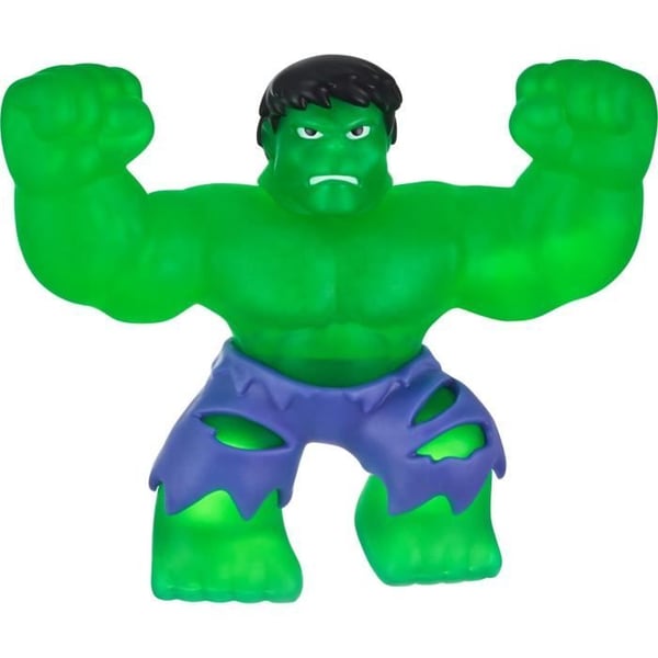 Hulk S3 statyett - Älgleksaker - 11 cm - Goo Jit Zu Marvel - Grön och blå