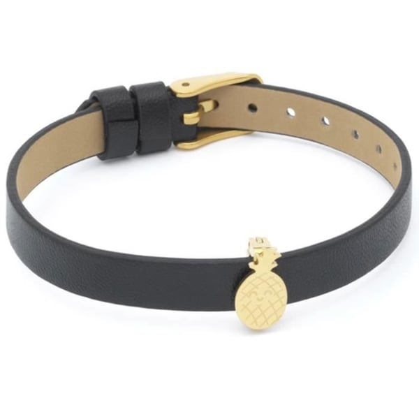 Armband - MR WONDERFUL - JOYAS TROPICAL PARTY - Svart - Guld - Rostfritt stål