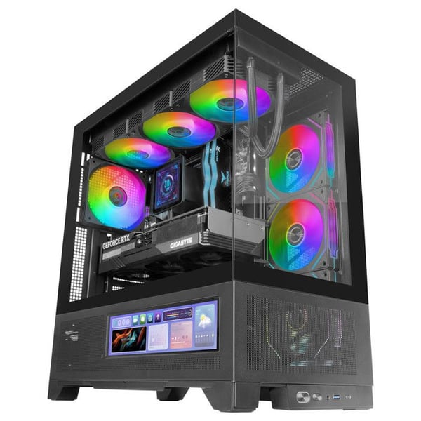 Gamingchassi - MARS GAMING - MC-LCDX - IPS-skärm 9,16" - Härdat Glas - 360 mm Vattentork