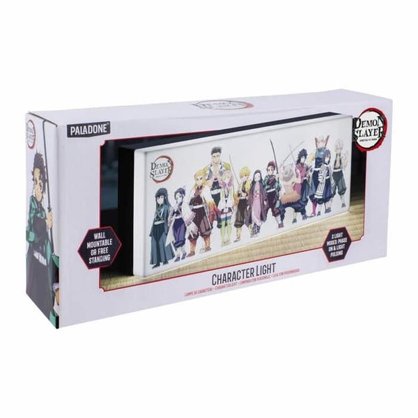 Paladone - Demon Slayer - Kimetsu No Yaiba - LED Dekorationslampa med huvudkaraktärerna