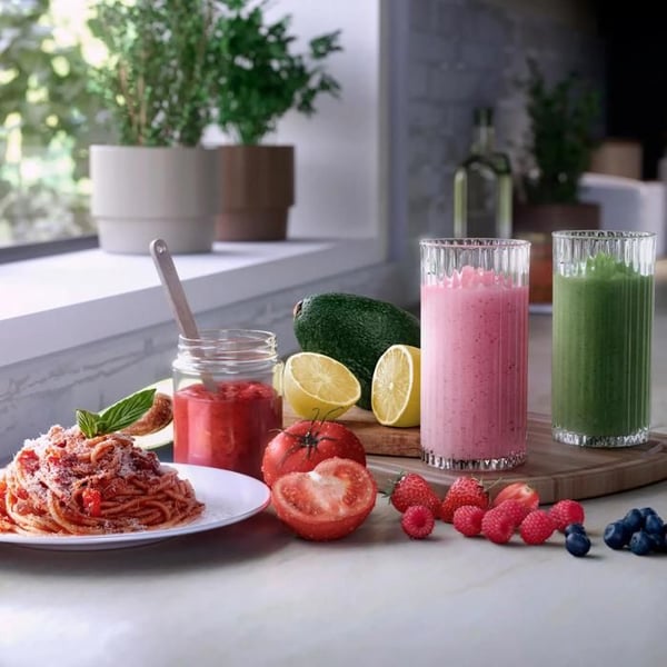 Philips Blender serie 5000, vattenflaska 700 ml, ProBlend, svart (HR2765/00)