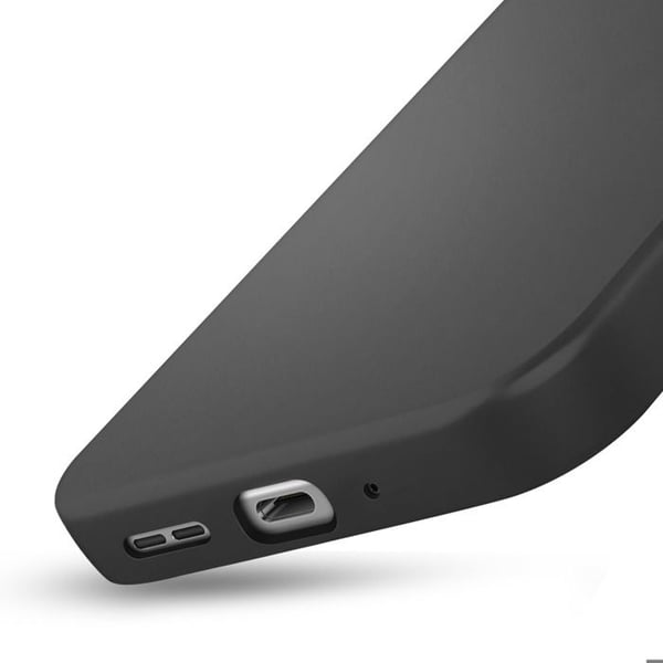 Siliconfodral för Oppo Reno 14 Soft-Touch Svart