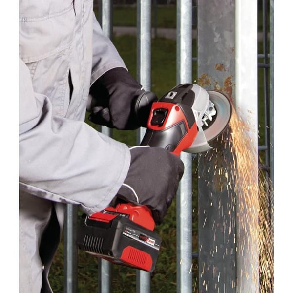 Einhell Vinkelsliper 115mm trådløs TC-AG 18/115 Li- Solo PXC (18V, 8500 o/min) Leveres uten batteri eller lader