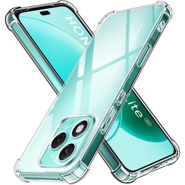 Fodral för Honor 400 Lite 5G - Stötsäkert TPU Mjukt Transparent Phonillico®