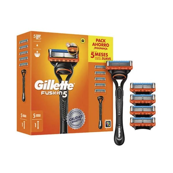 Rakhyvlar GILLETTE FUSION 5 + 5 påfyllningar