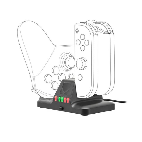 Laddstation Speedlink QUAD Multi-Charger för Nintendo Switch