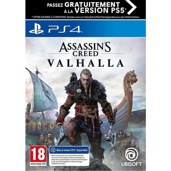 Videospel PS4 - Ubisoft - Assassin's Creed: Valhalla - Avancerad RPG - Vikingakamp - Öppen världsutforskning