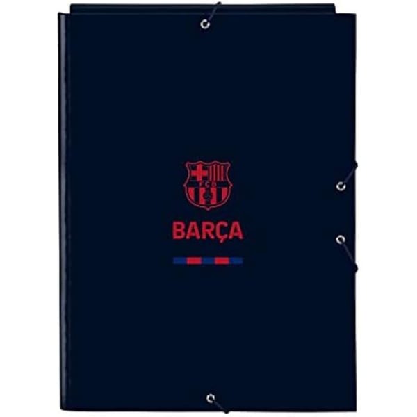 Klippmapp Folio - SAFTA - F.C. BARCELONA - 3 fack - Bekväm - Mörkblå Klippmapp Folio - SAFTA - F.C. BARCELONA - 3 fack - Bekväm - Mörkblå