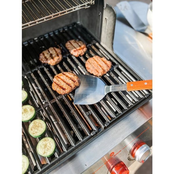 Set köksaccessoar Küchenprofi - 1066732800 - Spatula, Hamburger-Texas, 30cm, rostfritt stål, 30,5x 12x 2cm,